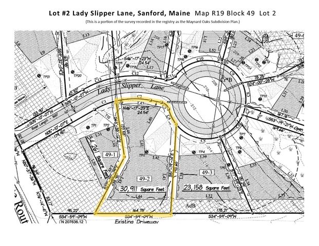Lot #2 Lady Slipper Lane, Sanford, ME 04073