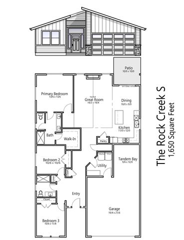 Rock Creek S M Plan in Dugan Estates, Estacada, OR 97023