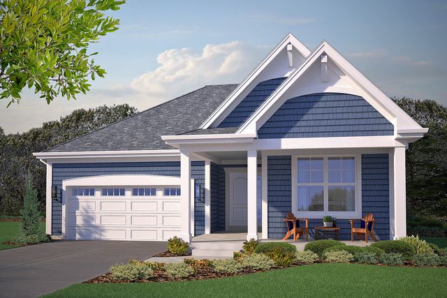 Oakfield French Country Ranch Plan in Munhall Glen of St. Charles, Saint Charles, IL 60174