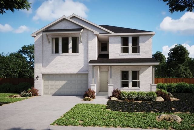 Pennyback Plan in Sauls Ranch, Round Rock, TX 78681