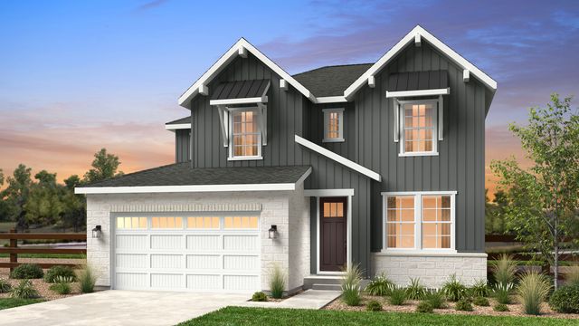 Silverthorne Plan in Trailstone City Collection, Arvada, CO 80007