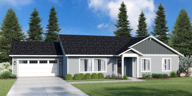 The Odell - Build On Your Land Plan in Mid Columbia Valley - Build On Your Own Land - Design Center, Kennewick, WA 99336