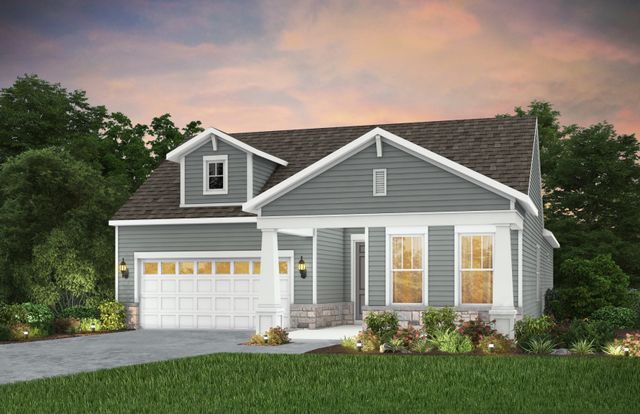 Palmary Plan in Emerald Woods - Ranch Homes, Columbia Station, OH 44028