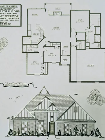 1015 Shady Oaks Dr, Keatchie, LA 71046
