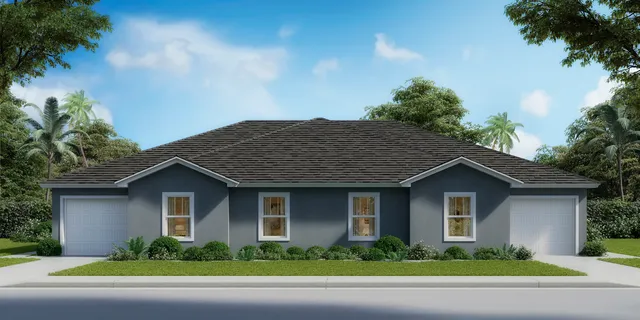 2264 Duplex Plan in Southern Impression Homes | Southwest Florida, Pt Charlotte, FL 33953