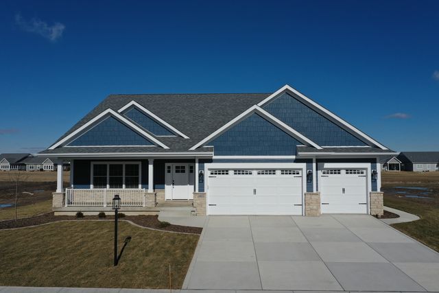The Trista Plan in Greystone - Single Family Homes by Schilling Construction, Dyer, IN 46311