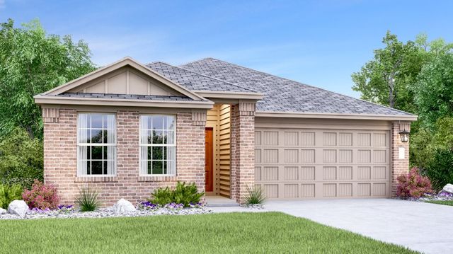 Albany Plan in Cotton Brook : Claremont Collection, Hutto, TX 78634