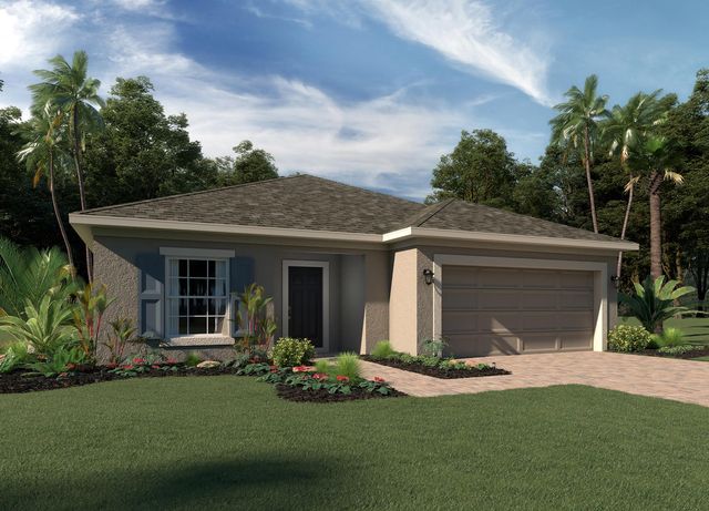 Miles Plan in Single-Family Homes at Sky Lakes Estates, Saint Cloud, FL 34769