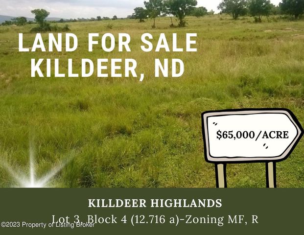 LT Three Killdeer Highlands, Killdeer, ND 58640