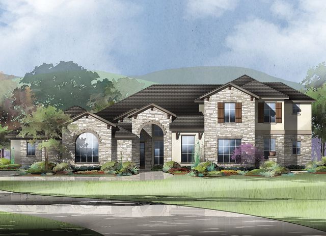 San Clemente Plan in ClearWater Ranch, Liberty Hill, TX 78642