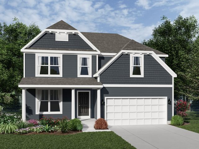 Manchester Plan in Jerome Village Aster, Plain City, OH 43064