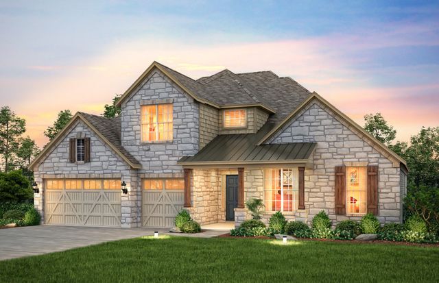 Provincial Plan in Bluffview, Leander, TX 78641