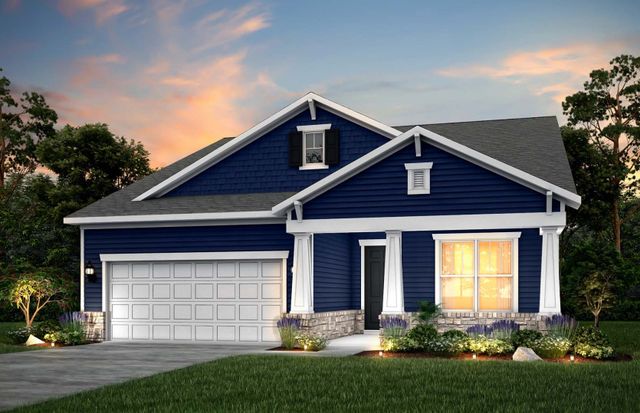 Mystique with Basement Plan in Retreat at Sugar Farms, Hilliard, OH 43026