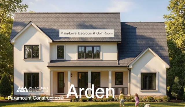 Arden Model - First Floor Bedroom & Golf Room Plan in PCI - 22101, McLean, VA 22101