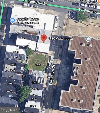 2850 N  Waterloo St, Philadelphia, PA 19133