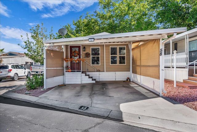 150 N  3050th St E #58, Saint George, UT 84790
