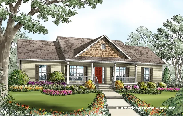 Bedford A Plan in Findlay, OH: Build On Your Lot, North Baltimore, OH 45872