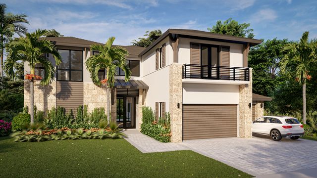 Fern Plan in Pine Rockland Estates by CC Homes, Miami, FL 33143