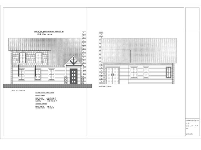 Luna Cabin Plan in Maple View, Boone, NC 28607