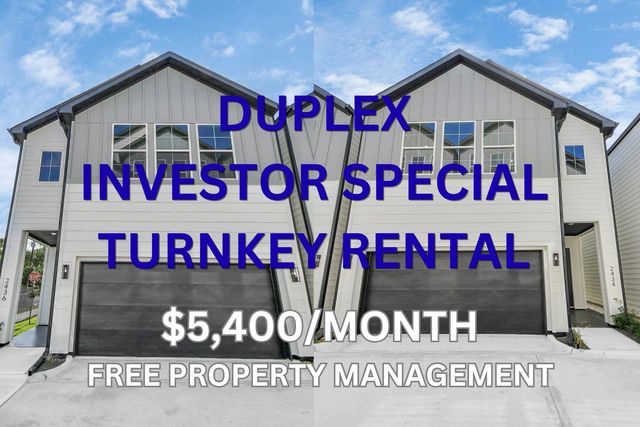 2434 & 2432 Harrington St, Houston, TX 77026