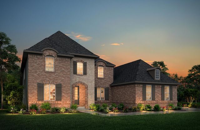 CRESTWOOD Plan in Cyntheanne Meadows, Fishers, IN 46037