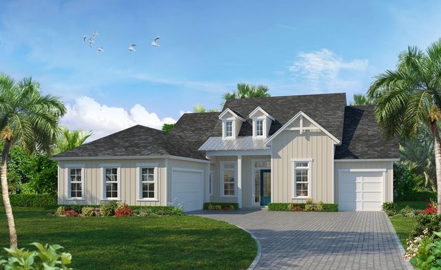 Nichelle by DWH Homes Plan in Coral Ridge at Seabrook in Nocatee, Ponte Vedra, FL 32081