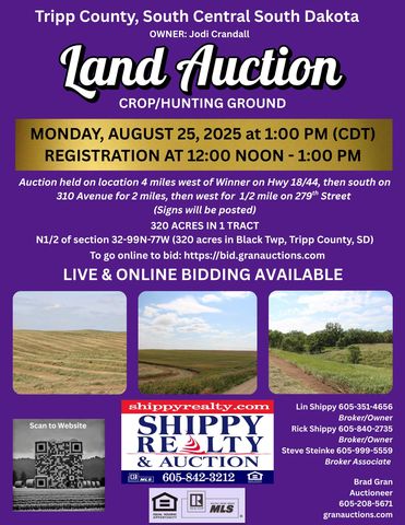 279th Street & 310th Ave, Winner, SD 57580