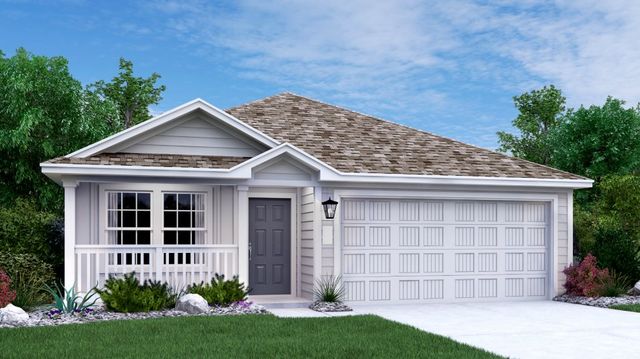 Gannes Plan in Parkside : Watermill Collection, New Braunfels, TX 78130