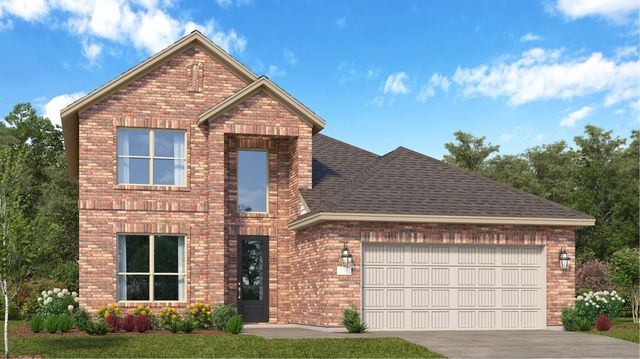 Foxglove Plan in Sterling Point at Baytown Crossings : Wildflower IV Collecti, Baytown, TX 77521