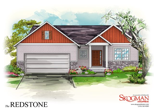 Red Stone - Easy Living Plan in Rosedale Estates, Cedar Rapids, IA 52403
