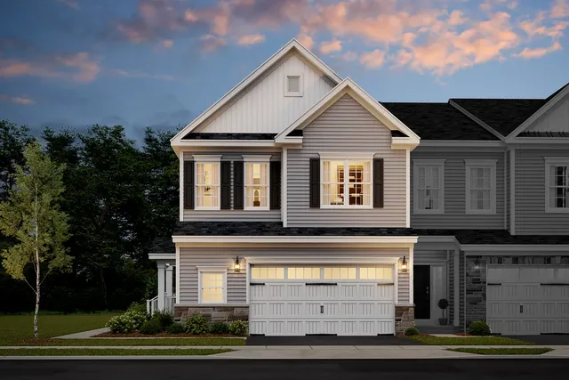 Alberg Plan in Townes at West Windsor, West Windsor Township, NJ 08550