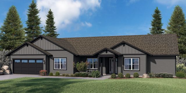 The Brager - Build On Your Land Plan in Mid Columbia Valley - Build On Your Own Land - Design Center, Kennewick, WA 99336