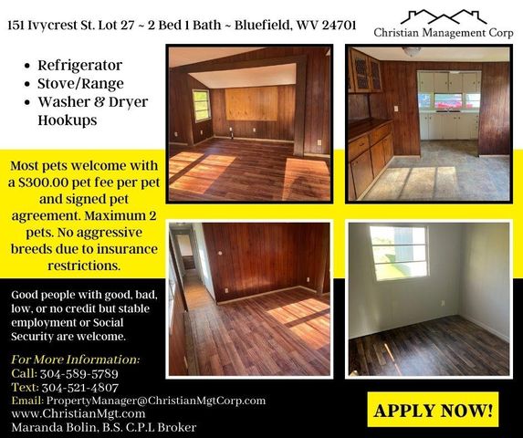 151 Ivycrest St, Bluefield, WV 24701