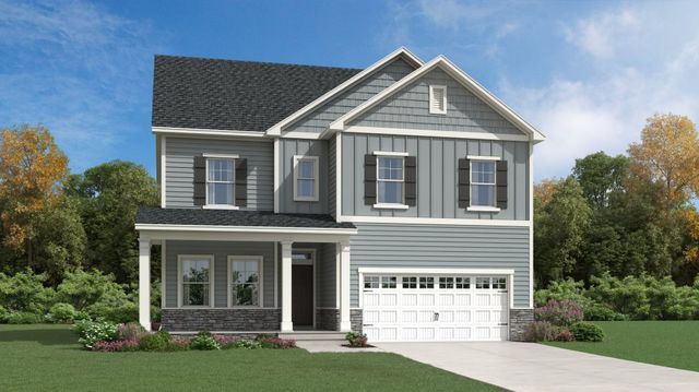 Landrum III Plan in Stoneriver : Summit Collection, Knightdale, NC 27545