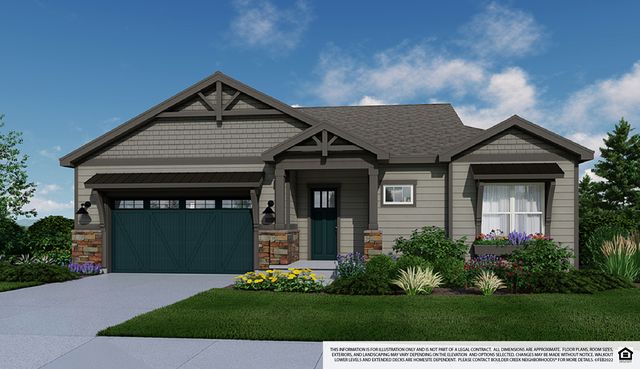 Huron Plan in West Edge at Colliers Hill, Erie, CO 80516