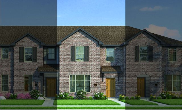 Travis 4A3 Plan in Seven Oaks Townhomes, Tomball, TX 77375