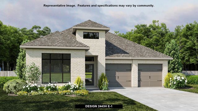 2443H Plan in Parkside On The River 50', Georgetown, TX 78628