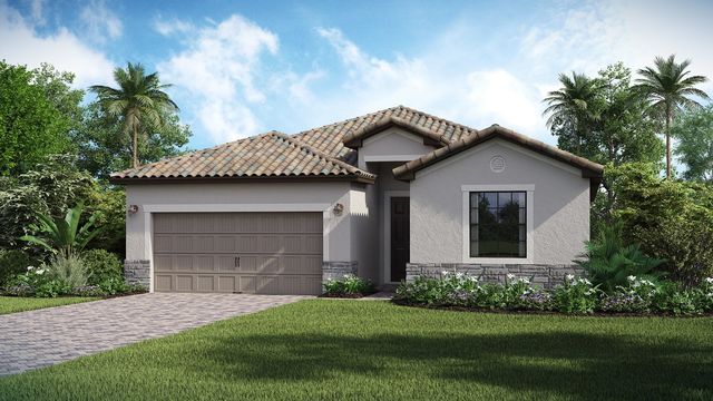 Trevi Plan in Timber Creek : Executive Homes, Fort Myers, FL 33913