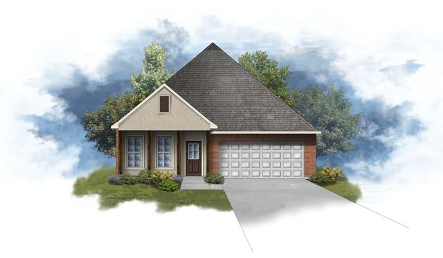 Oakstone V A Plan in The Hills of Eastwood, Princeton, LA 71067