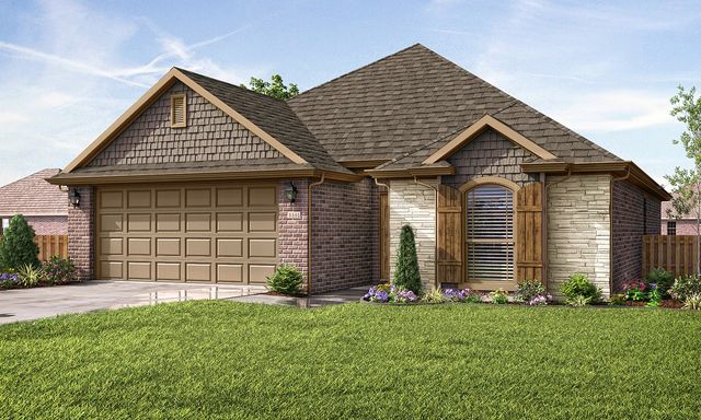Cottage- 1445 Plan in Hunt Farms, Lowell, AR 72745