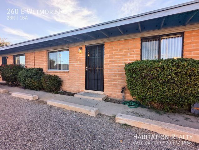 260 E  Wetmore Rd   #F, Tucson, AZ 85705