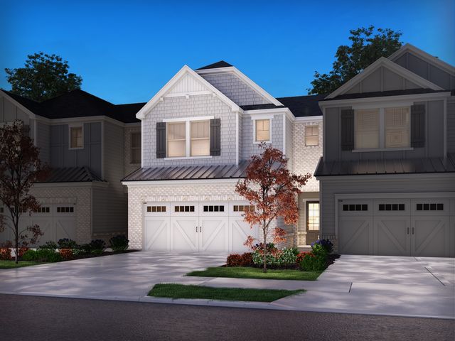 Asheville Plan in Willowcrest Townhomes, Mableton, GA 30126