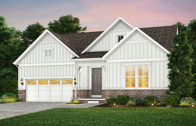 Countryview Plan in Renaissance Park at Geauga Lake - Ranch Homes, Aurora, OH 44202