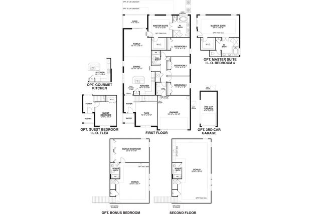 Newport II Bonus Plan in Oakstead Estates, Land O Lakes, FL 34638