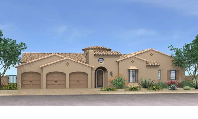 Residence Three Plan in Rosewood Canyon at Storyrock, Scottsdale, AZ 85255