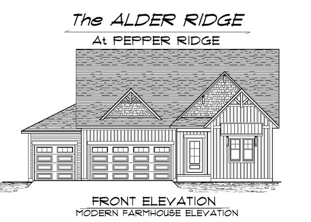 Alder Ridge Plan in Pepper Ridge, Valparaiso, IN 46385