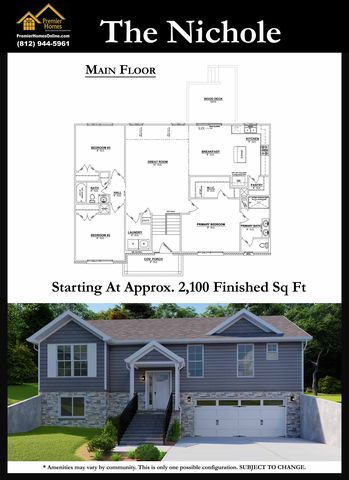 The Nichole Plan in Knob Hill, Georgetown, IN 47122