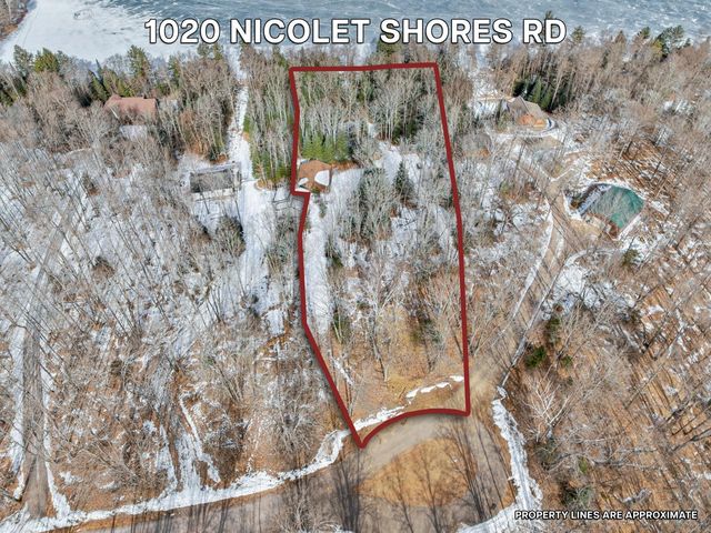 1020 Nicolet Shores Ln, Phelps, WI 54554