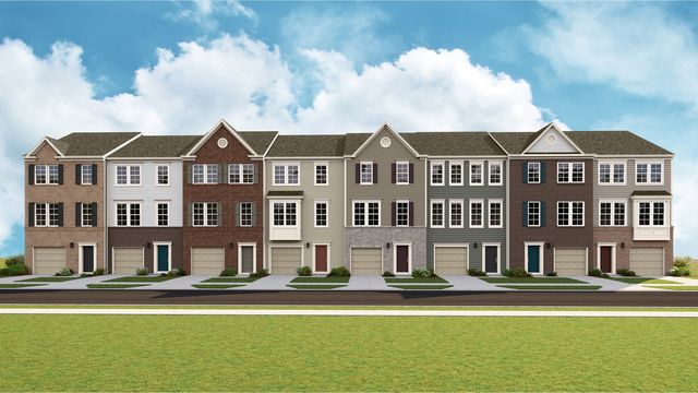 Lancaster Plan in Norborne Glebe : Townhomes, Charles Town, WV 25414