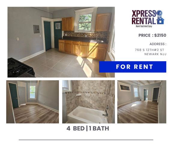 768 S  12th St #2, Newark, NJ 07108